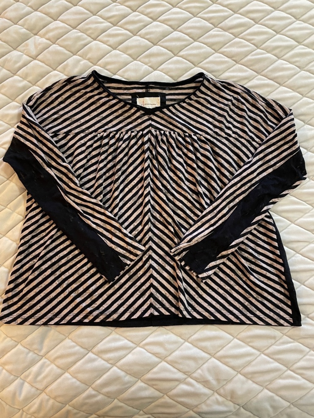 Anthropologie Striped Women's Top